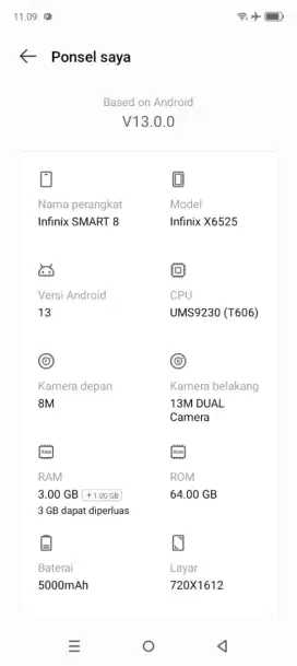 Jual hp second rasa baru