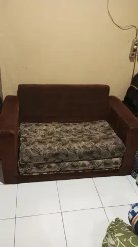 Jual sofa bed 2 seat