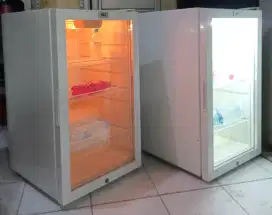 SHOWCASE GEA 110 LITER TINGGI 84 CM NORMAL MULUS SIAP PAKAI/ NETT