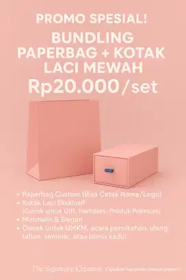 Paper bag kualitas ok harga ekonomis