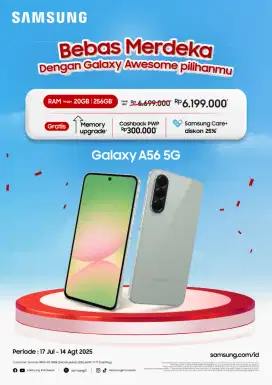Promo samaung galaxy a36&a56 free adaptor