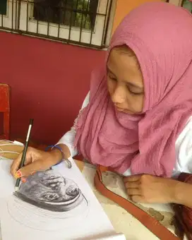 Les kursus privat gambar/lukis untuk anak dan dewasa kerumah anda