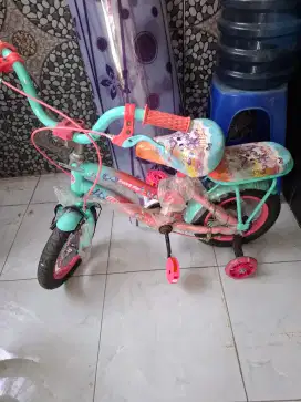 Sepeda anak Perempuan 1- 4 tahun warna pink