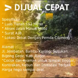 TANAH DIJUAL MURAH - LAHAN KOSONG MURAH