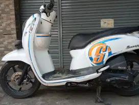 Honda Scoopy Fi ESP Sporty Thn 2016 Original Bagus Siap Pakai