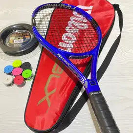 RAKET TENIS WILSON HAMMER BLUE CARBON FULLSET SIAP SMASH
