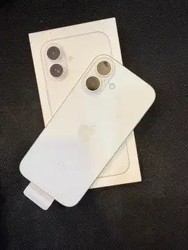 Iphone 16 128 buka box belum aktif garansi