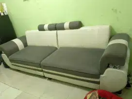 Dijual sofa L sudut