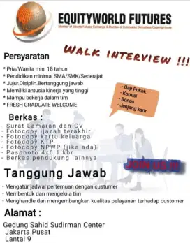lowongan pekerjaan