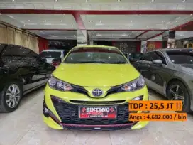 KM 9RB!! YARIS TRD S MT 2019 KUNING / MODEL THN 2020 (BINTANG MOTOR)