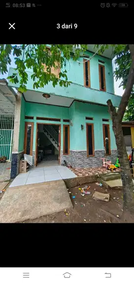 DIJUAL RUKAM 2 LANTAI SIAP HUNI