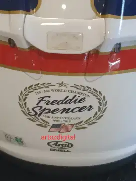 Helm arai rx7 Freddie Spencer 30th anniversary size XL Bogor kota