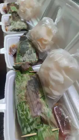 Nasi bakar ayam