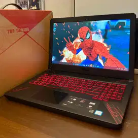 Laptop Gaming Asus TUF i7 16gb ram SSD GTX 1050Ti rog TT legion