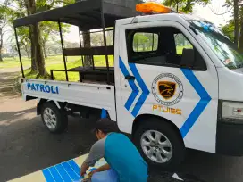 Cutting sticker mobil