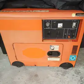 Genset silent solar 5 KVa 5000 Watt kondisi normal