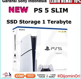 Sony Playstation PS 5 Slim 1TB INCLUDE GAME 1JT GARANSI FEBRUARI 2026