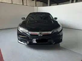 Honda Civic ES Turbo AT ( Matic ) 2016 Hitam Low km Baru 47rban Mulus