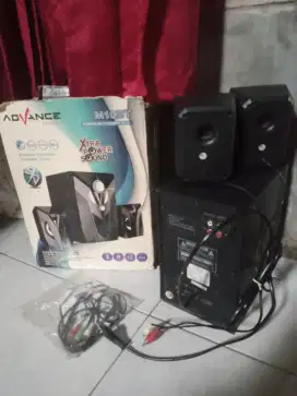 Subwoofer merk advance digitals xtra pwer sound