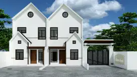 RUMAH AMERICAN STYLE LOKASI MENTENG