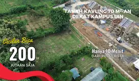 Tanah Siap Bangun Area Sumbersekar 5 Menit ke Kampus