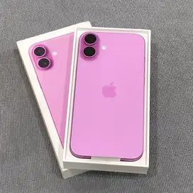 iPhone 16 Plus 256GB Pink iBox garansi on mulus