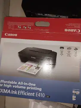 PRINTER SCAN COPY CANON E410 BAGUS