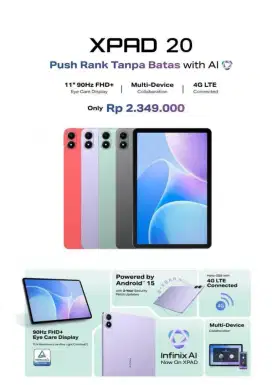 INIFINIX XPAD 20 LTE 8/256