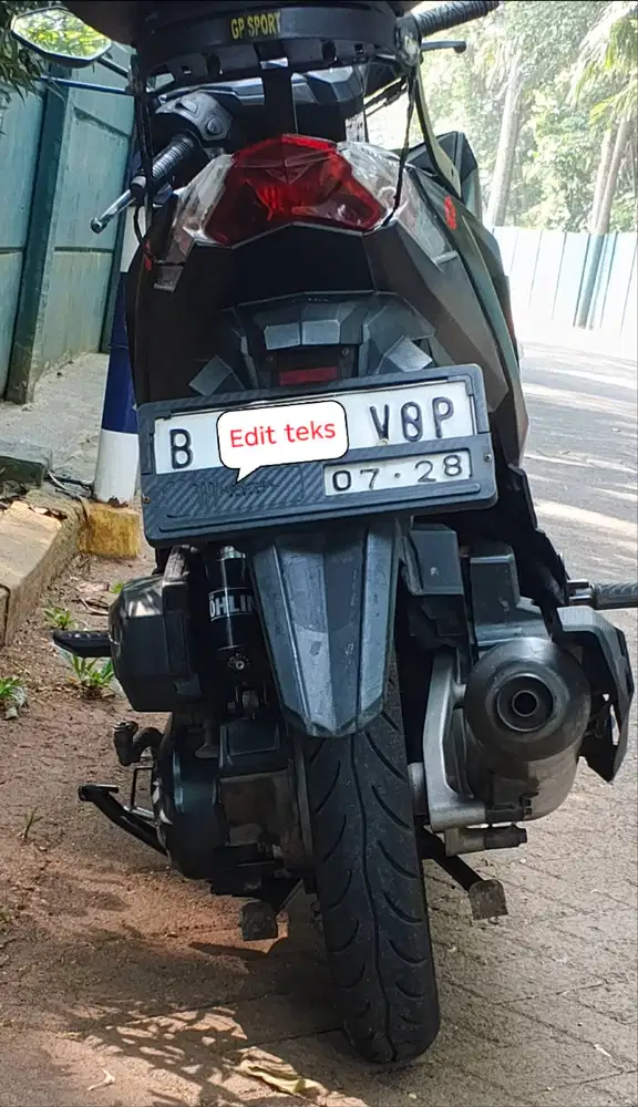 Honda Vario 150 tahun 2017 warna hitam