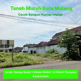 Kavling 6 m Row Jalan – Siap Akses Mobil ke Pintu Tol Sawojajar