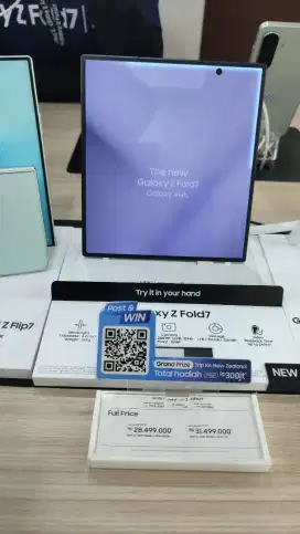 Cicilan Samsung Galaxy Z fold 7 terbaru gratis 2x cicilan