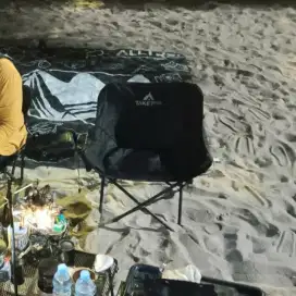 Kursi camping hitam  3 pcs