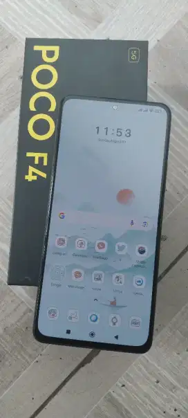 Poco F4 5G 8+8/256 fullset no minus casan ori mi 33 watt