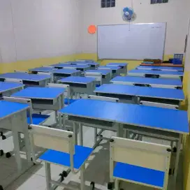 KURSI DAN MEJA SEKOLAH MODERN 1 SET