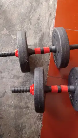 dumbble 20 kg lengkap