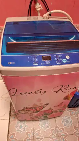 Mesin cuci Aqua 1 Tabung