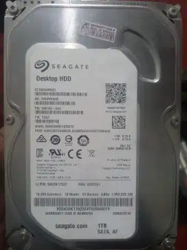 Hardisk 1tb [1000gb] buat pc/cctv