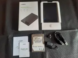Hard Disk Laptop + Driver External Memory