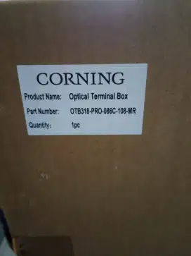 Corning optical terminal box