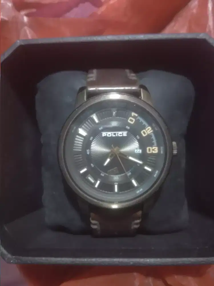 Jam tangan police 14375j hbs batrai