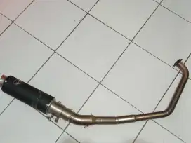 Knalpot ronin 3 suara yamaha R15 v3
