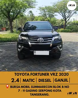 2020 Toyota Fortuner VRZ 2.4 Diesel AT