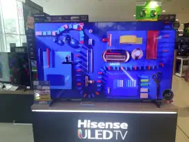 Belanja Hisense 75a65n tanpa kartu credit  di home credit cukup ktp