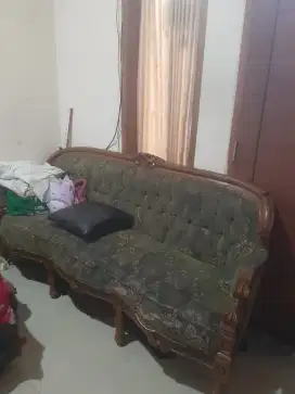 Kursi Jati set bekas