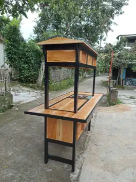 Gerobak Angkringan Bakso Mie Ayam PeceL Bubur Sate Martabak Ronde dlL