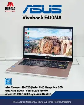 Asus E410MA SSD 512 GB 2 Jutaan