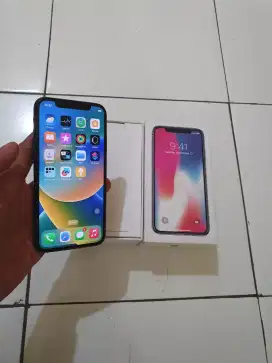 iPhone X 64gb Fullset