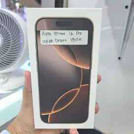 IPhone 16 Pro 128GB Desert Titanium New Garansi Resmi IBox
