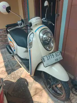 Honda scoopy fi cream pajak on std original ex cw