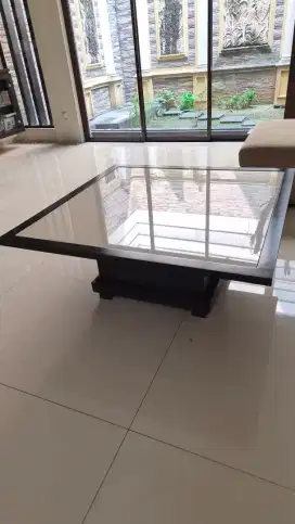 Meja Sofa Coffee Table Besar Marble Tile Sintered Stone